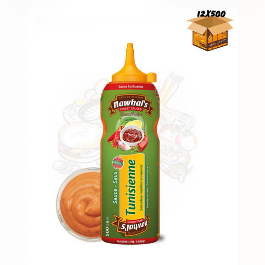 SAUCE TUNISIENNE 500ML X12
