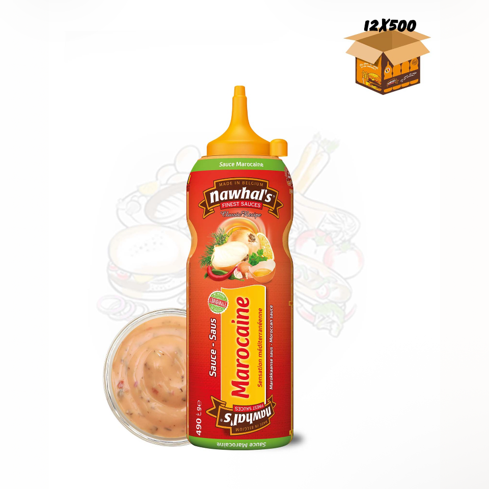 SAUCE MAROCAINE 500ML X12