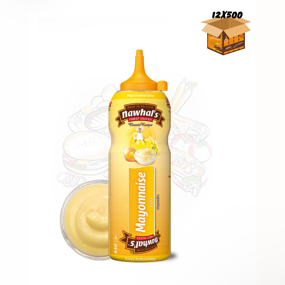 SAUCE MAYONNAISE 500ML X12