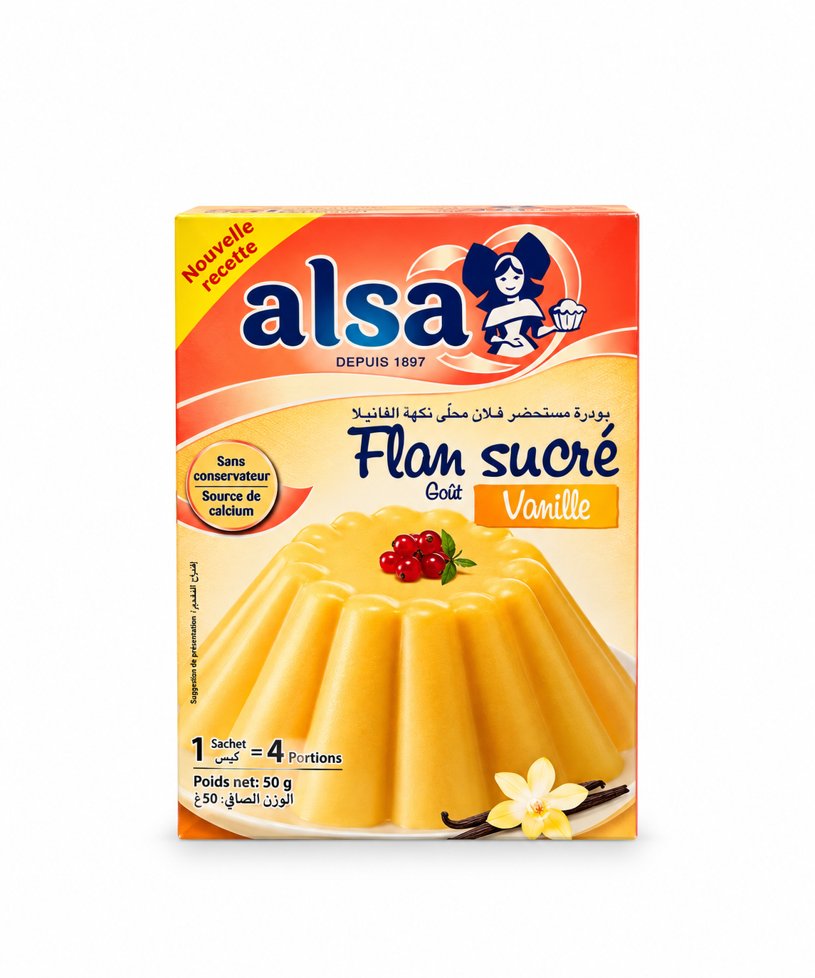 ALSA FLAN CARAMEL 50G X16