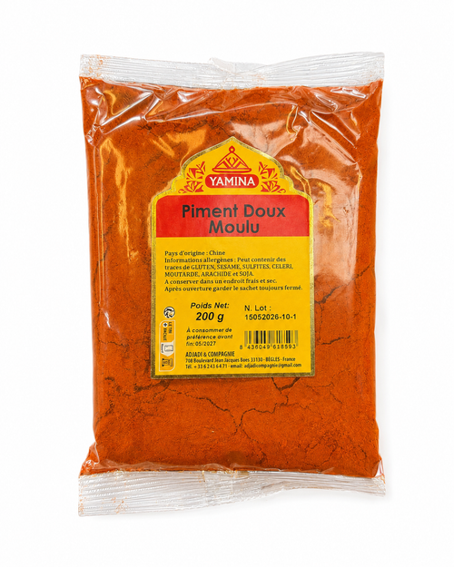 PIMENT DOUX MOULU 200G X15