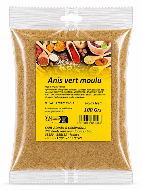 ANIS VERT MOULU 100G X20