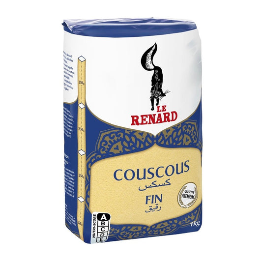 COUSCOUS FIN RENARD 1KG X10