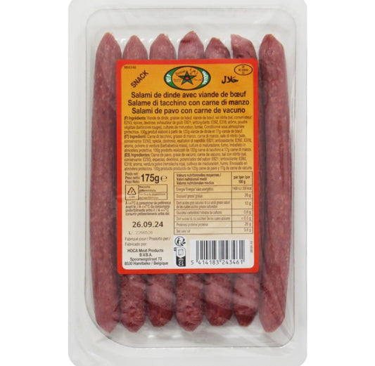 SALAMI SNACK 175G X15