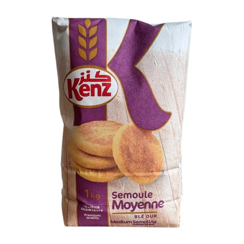 SEMOULE MOYENNE KENZ 1KG X10