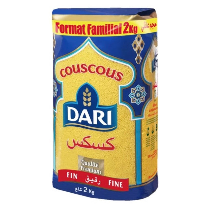 COUSCOUS FIN DARI 2KG X8