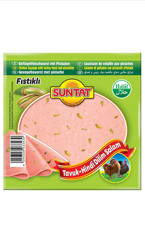 SUNTAT VOLAILLE PISTACHE 200G X12