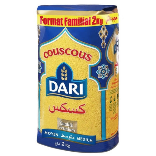 COUSCOUS DARI MOYEN 2KG X8