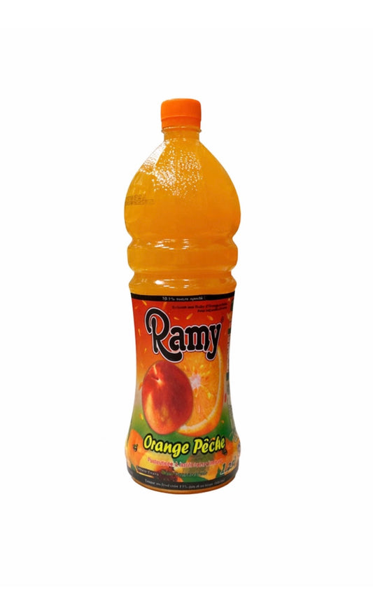 RAMY ORANGE PECHE 1.25L X6