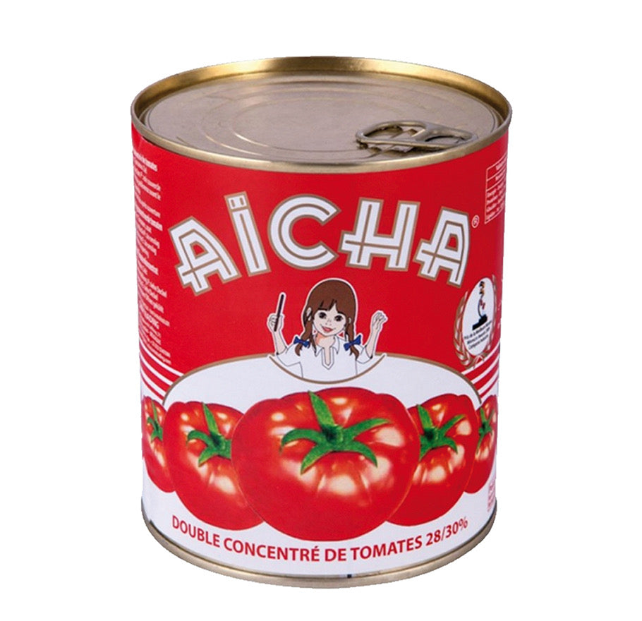 AICHA CONCENTRÉ DE TOMATE 880G X6