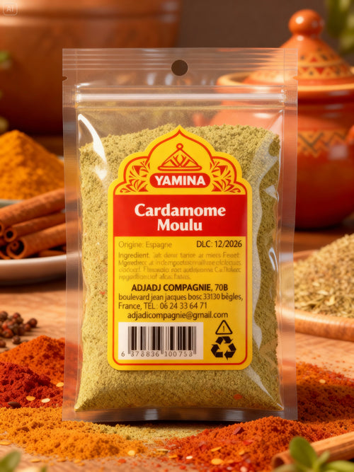 CARDAMOME MOULU 50G X20