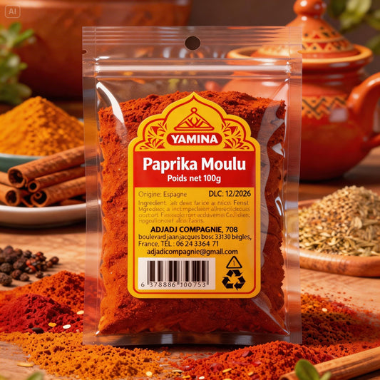 PAPRIKA MOULU 100G X20