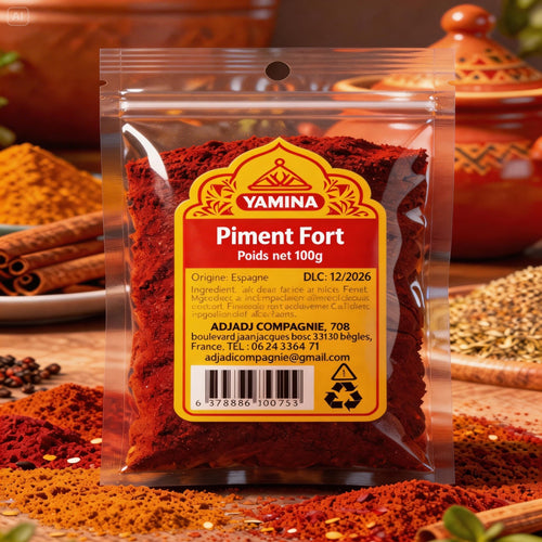 PIMENT FORT MOULU 100G X20