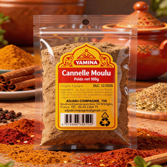 CANNELLE MOULU 100G X20