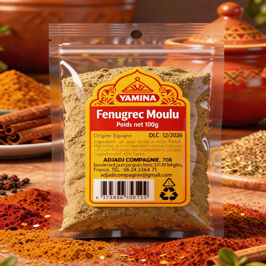 FENUGREC MOULU  100G X20