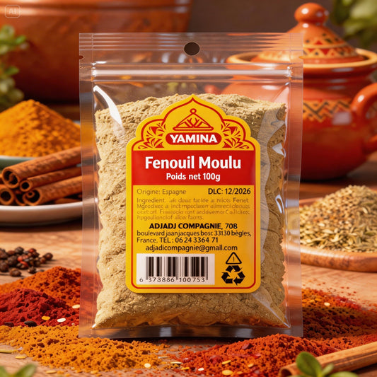 FENOUIL MOULU 100G X20
