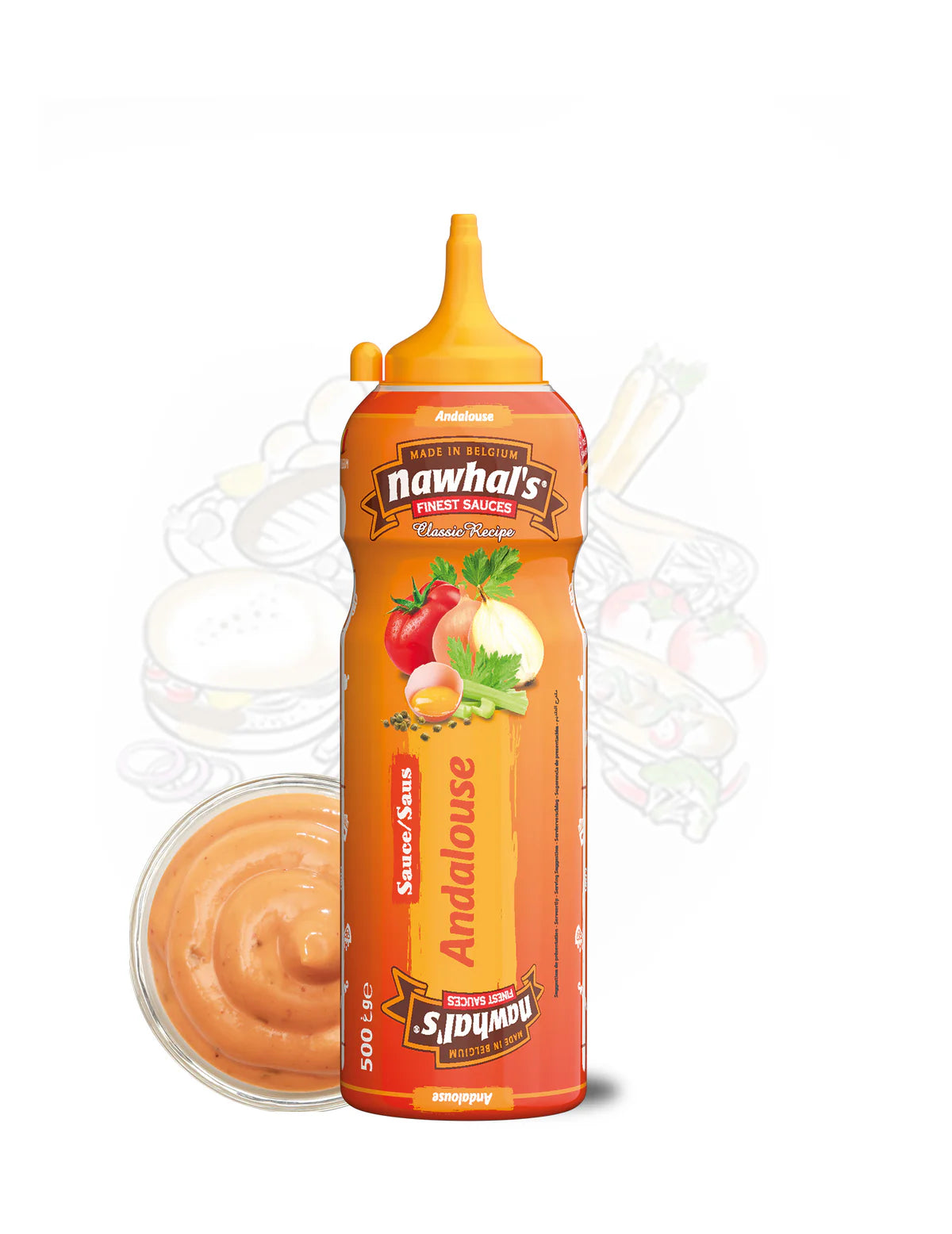 SAUCE ANDALOUSE 500ML X12