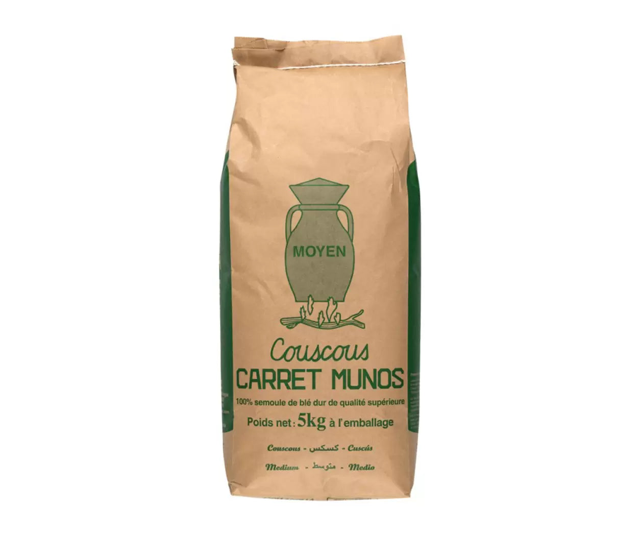 COUSCOUS CARRET MUNOS MOYEN 5KG