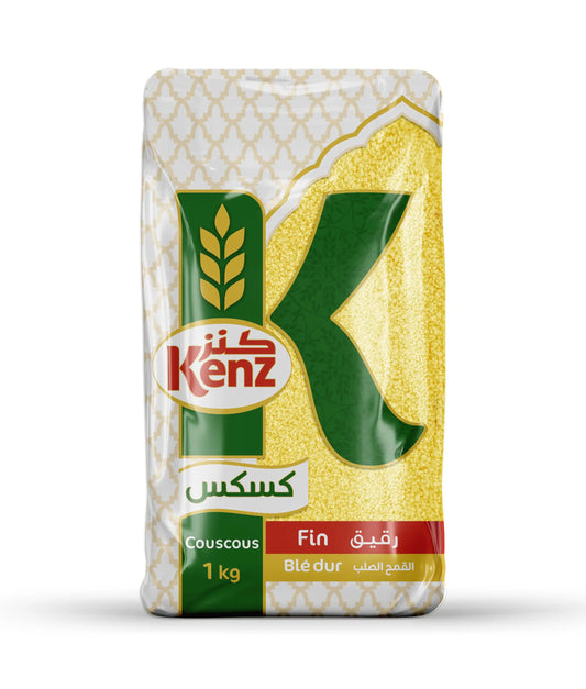 COUSCOUS FIN KENZ 1KG X12