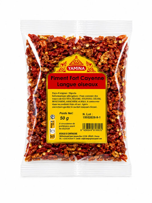 PIMENT LANGUE D’OISEAU 100G X20