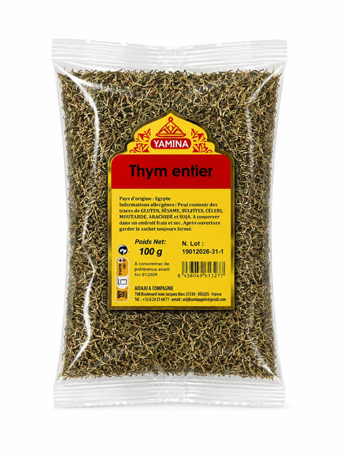 THYM ENTIER 100G X8