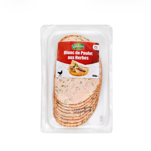BLANC DE POULET AUX HERBE 150G X10