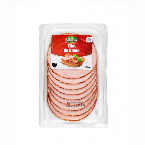 FILET DE DINDE AUX HERBE 150G X10