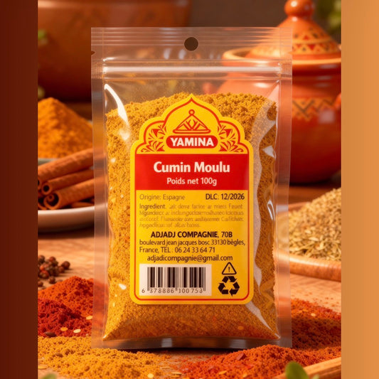 CUMIN MOULU 100G X20