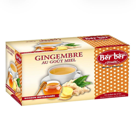 INFUSION GINGEMBRE GOÛT MIEL 72G X24