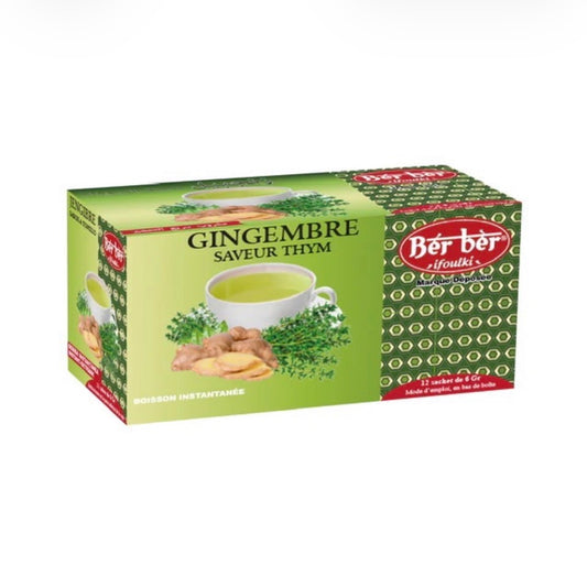 INFUSION GINGEMBRE GOÛT THYM X24
