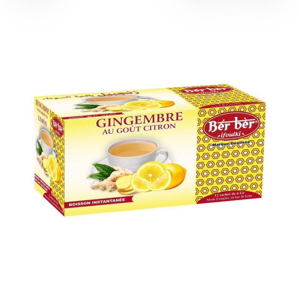 INFUSION GINGEMBRE GOÛT CITRON X24