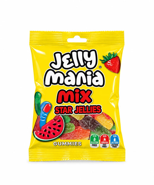 JELLY MANIA MIX STAR JELLIES 100G X18