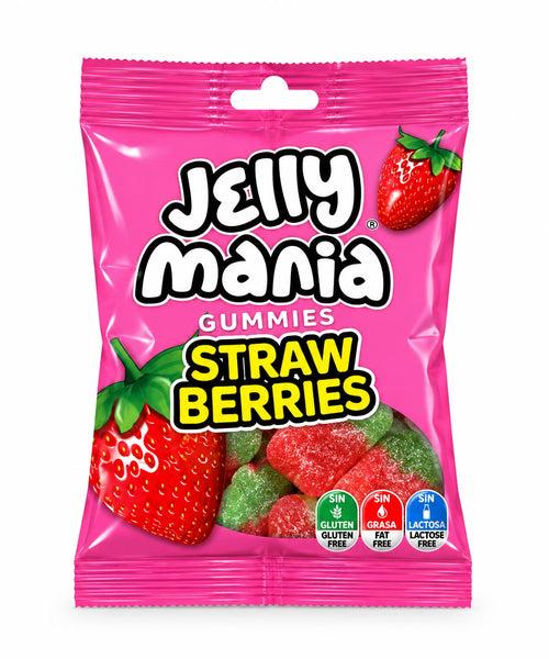 JELLY MANIA FRAISE 100G X18