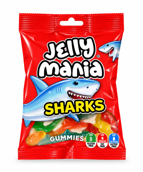 JELLY MANIA REQUIN 100G X18