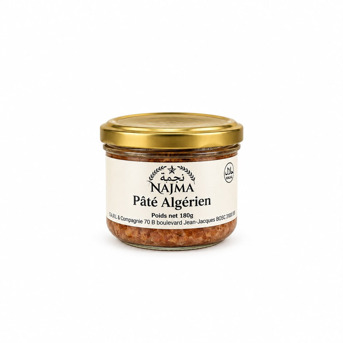 PATE ALGERIEN 180G X12