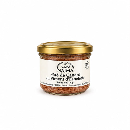 PATE DE CANARD AU PIMENT D'ESPELLETTE 180G X12