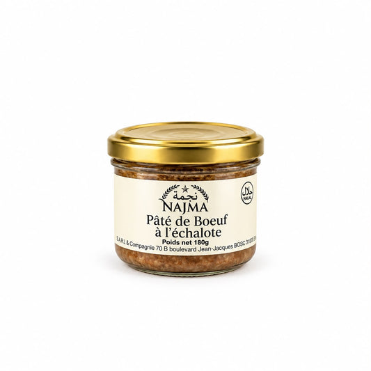 PATE DE BOEUF A L'ECHALOTE 180G X12