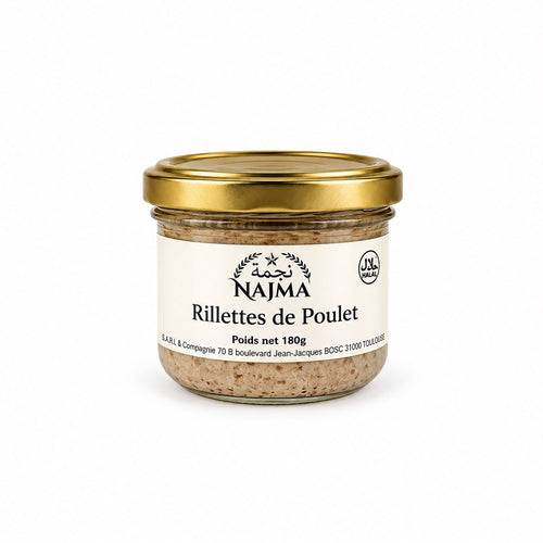 RILLETTES DE POULET 180G X12