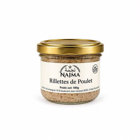 RILLETTES DE POULET 180G X12