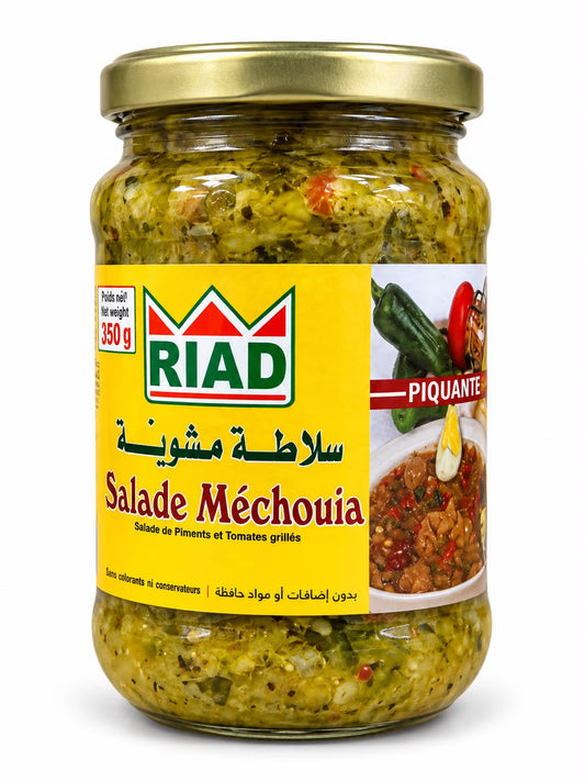 SALADE MECHOUIA PIQUANTE RIAD 350G X12