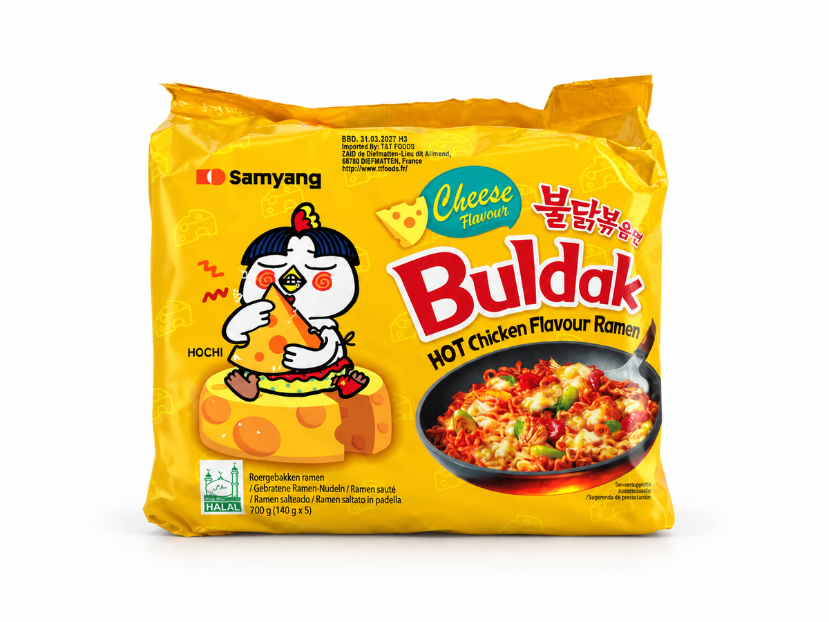 RAMEN BULDAK CHEESE 140G X40