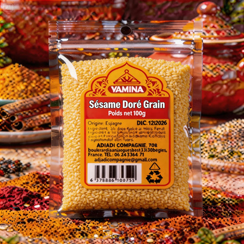 SÉSAME DORÉ GRAIN 100G X20