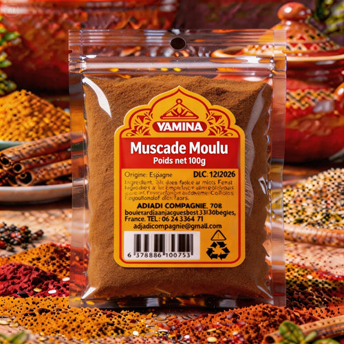 MUSCADE MOULU 50G X25
