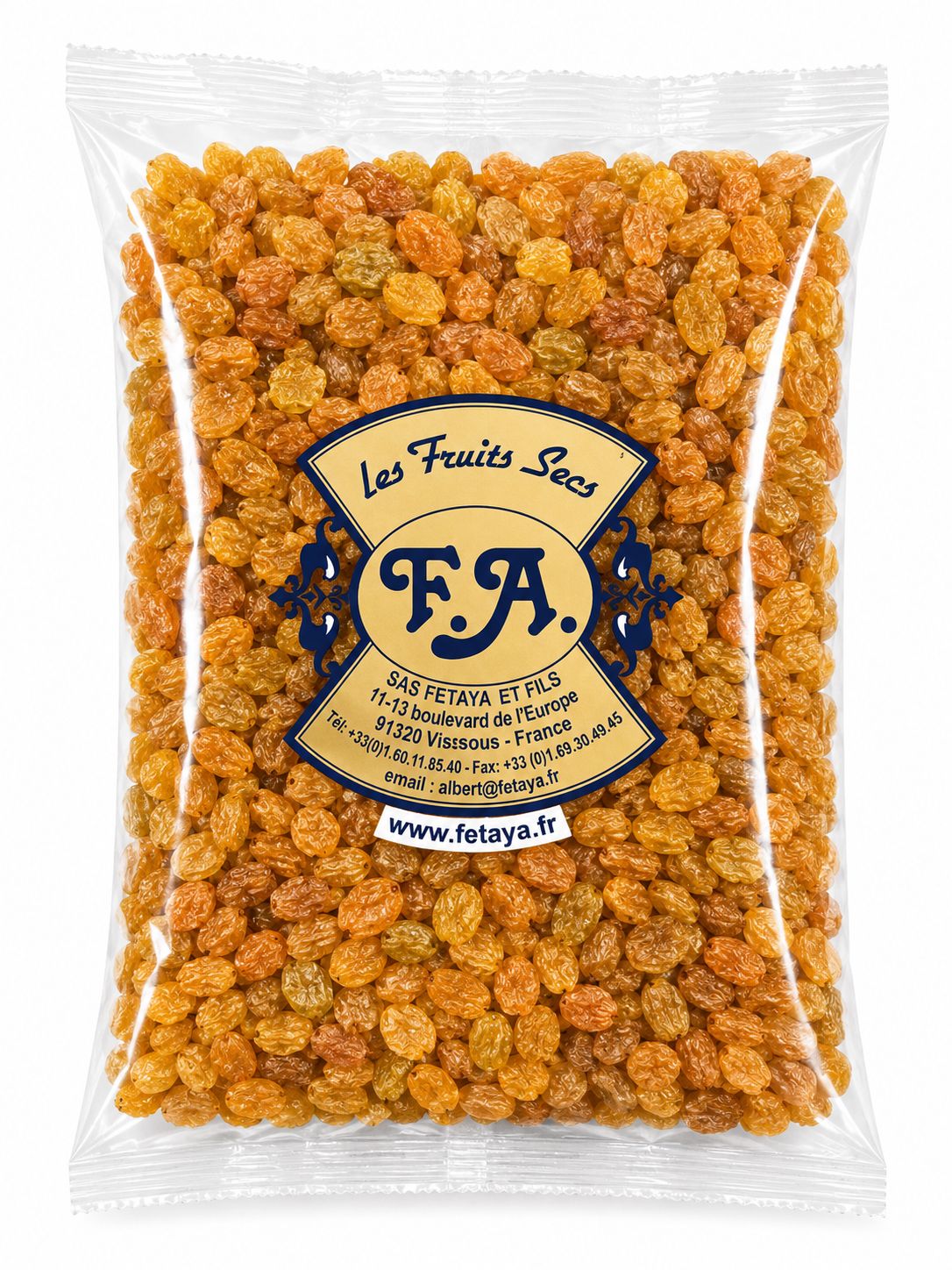 RAISIN GOLDEN AFS 1KG X12